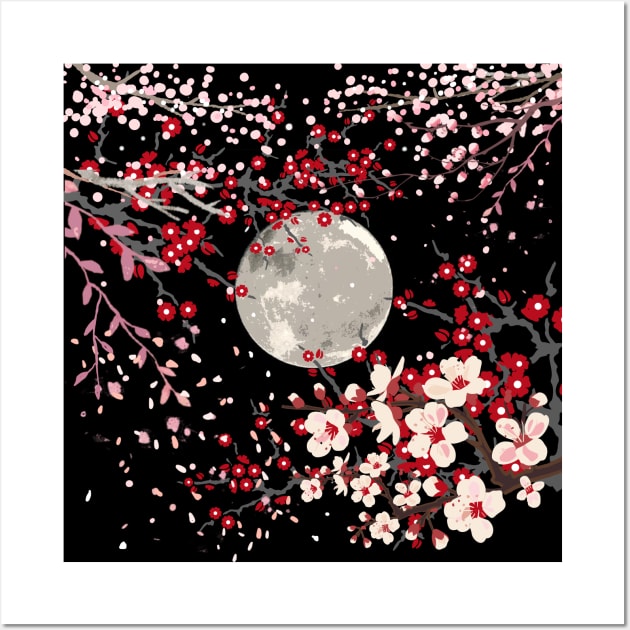 cherry blossom tree Wall Art by zzzozzo